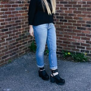 Free People Shoes - Black Free People clog Free People Shoes - Black Free People clog